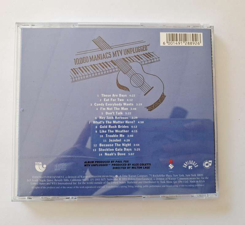 10 000 Maniacs MTV Unplugged CD