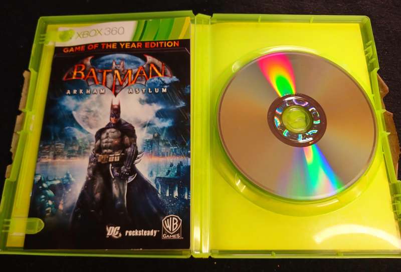XBOX 360 - Batman: Arkham Asylum Game of The Year Edition