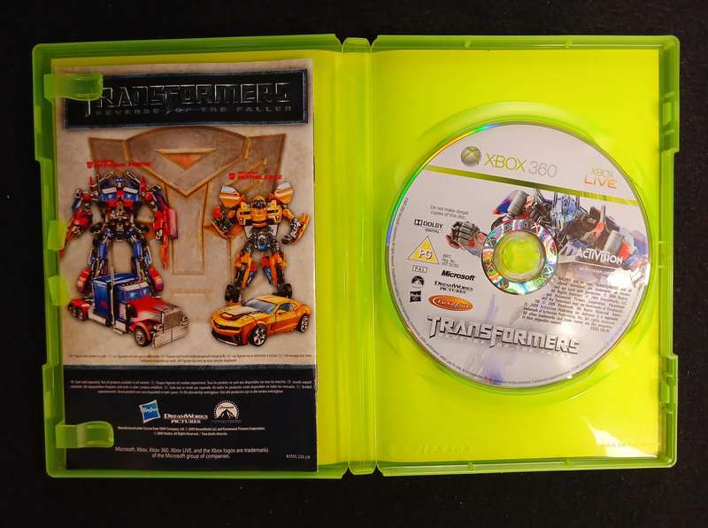 Transformers Revenge Of The Fallen Xbox 360