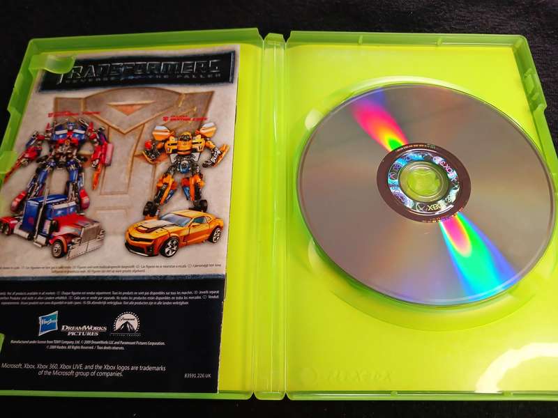 Transformers Revenge Of The Fallen Xbox 360