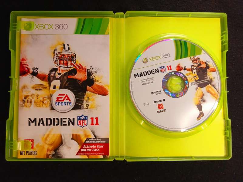 Madden NFL 11 Game (Xbox 360)
