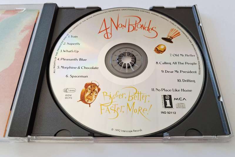 4 Non Blondes - Bigger, Better, Faster, More! CD