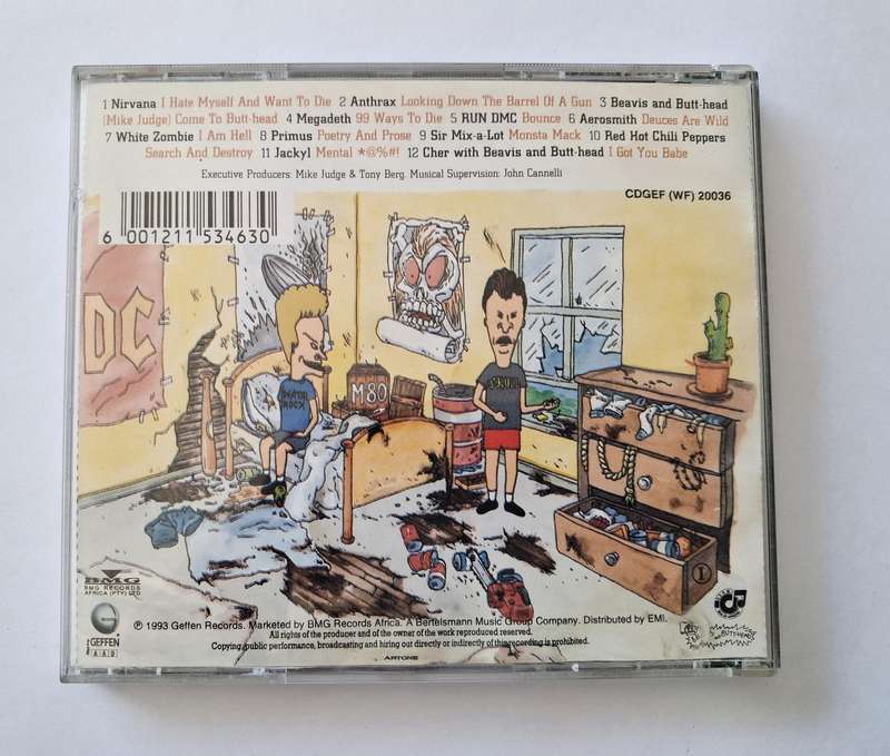 The Beavis and Butt-head Experience CD