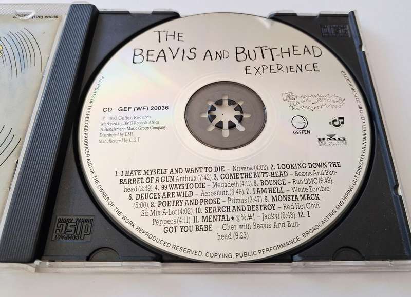 The Beavis and Butt-head Experience CD