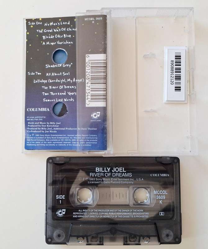 Billy Joel - River of Dreams Cassette