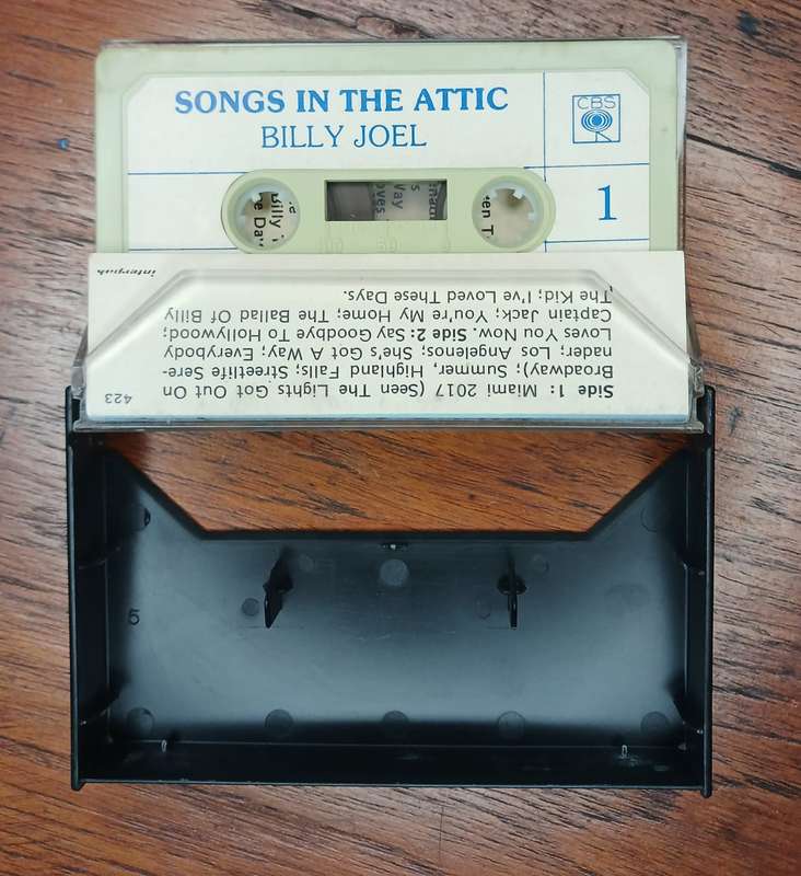 Billy Joel - Songs from the Attic Cassette