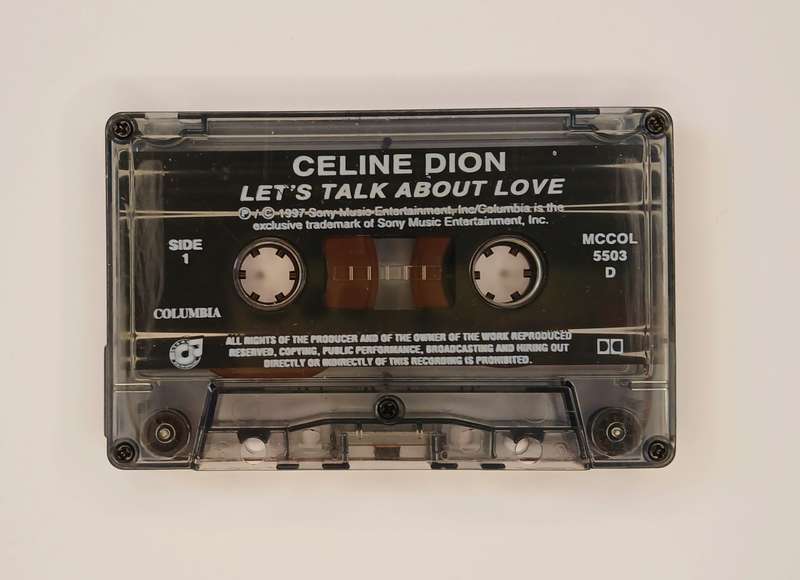 Celine Dion - Let's talk about love Cassette
