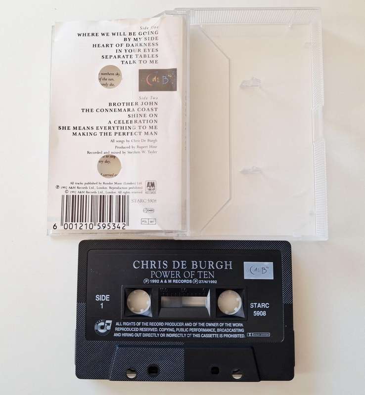 Chris De Burgh - Power of 10 Cassette
