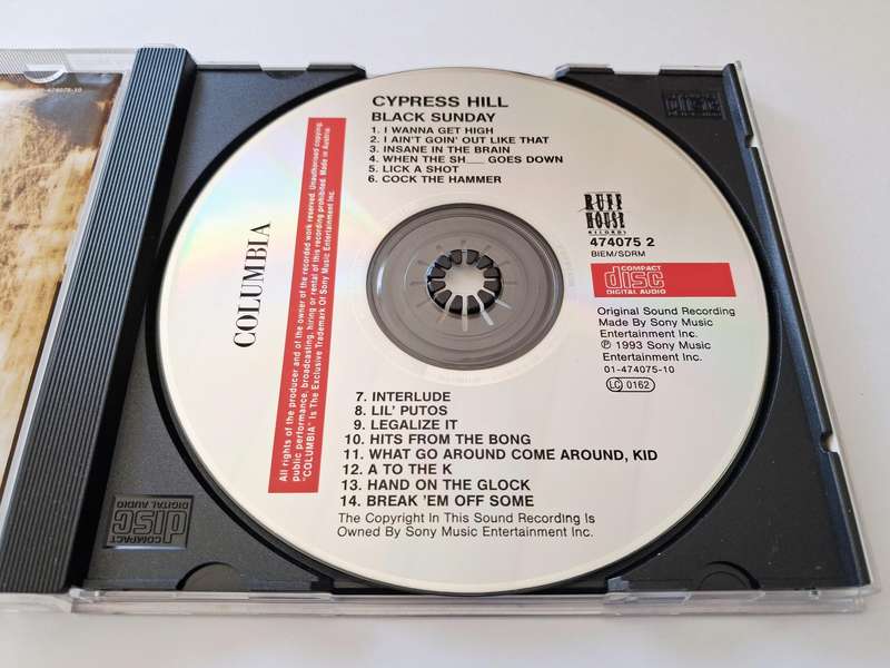 Cypress Hill - Black Sunday CD