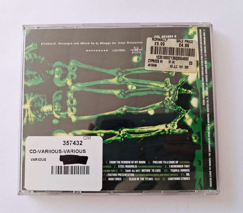 Cypress Hill - IV CD