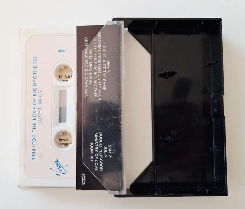 Eurythmics  1984 (For The Love Of Big Brother) Cassette