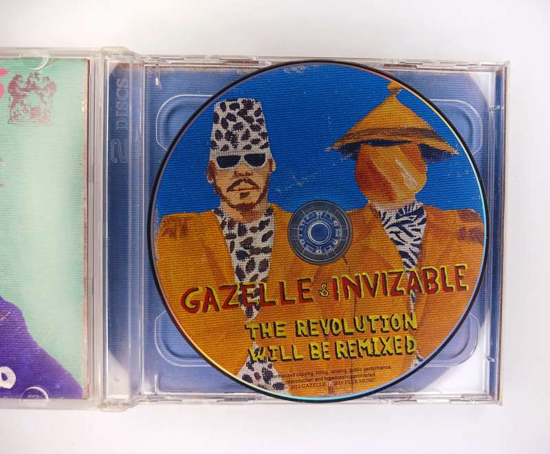 Gazelle & Invizable - The Revolution will be Remixed Double CD
