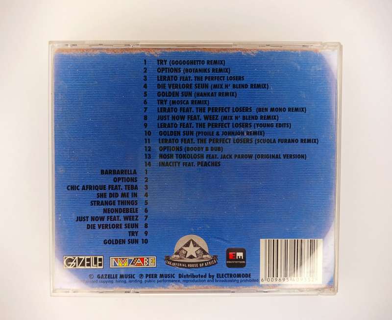 Gazelle & Invizable - The Revolution will be Remixed Double CD