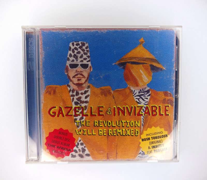 Gazelle & Invizable - The Revolution will be Remixed Double CD