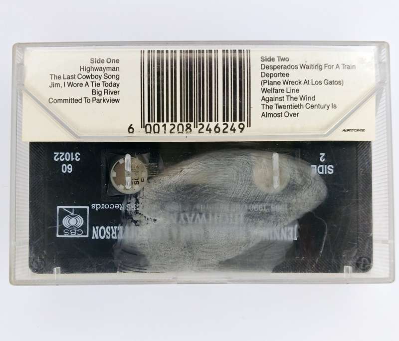 Waylon Jennings  Willie Nelson  Johnny Cash  Kris Kristofferson  Highwayman Cassette