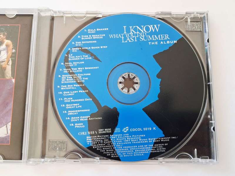 I know what you did last summer OST CD
