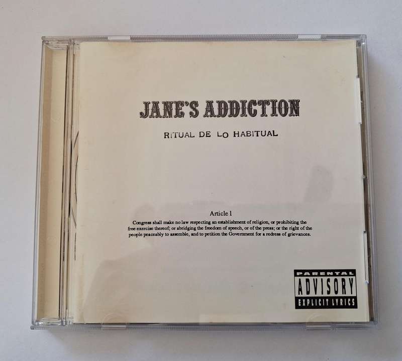 Jane's Addiction  Ritual De Lo Habitual CD