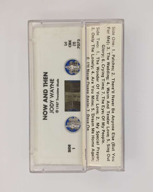Jody Wayne - Now and Then cassette