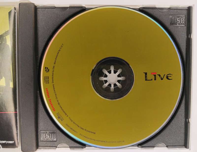 Live - Throwing Copper CD