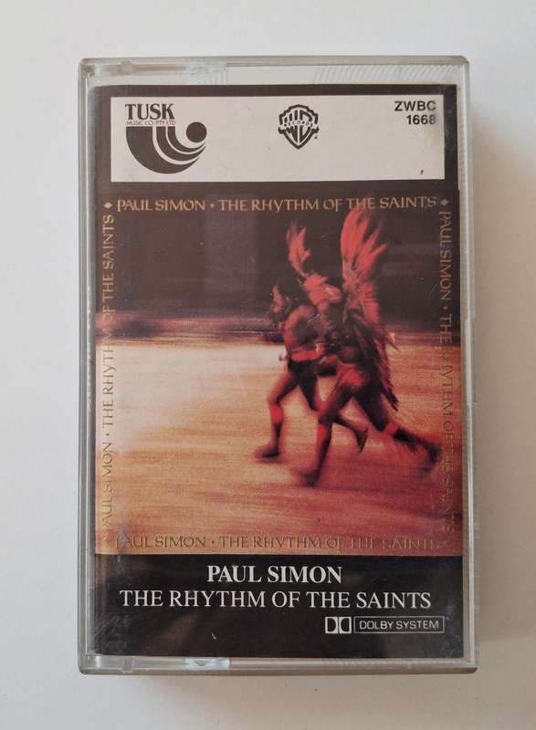 Paul Simon  The Rhythm Of The Saints Cassette
