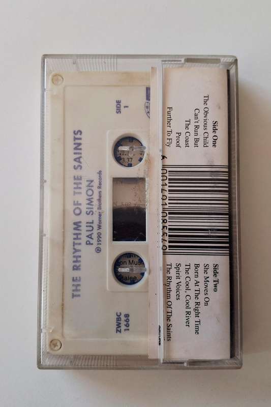 Paul Simon  The Rhythm Of The Saints Cassette