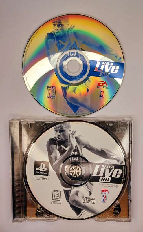 PlayStation 1 NBA Live 99 NTSC