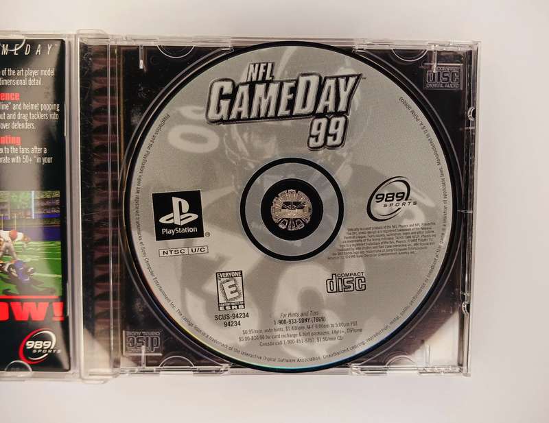 PlayStation 1 NFL Game day 99 NTSC