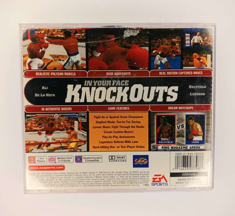 Playstation 1 Knockout Kings NTSC