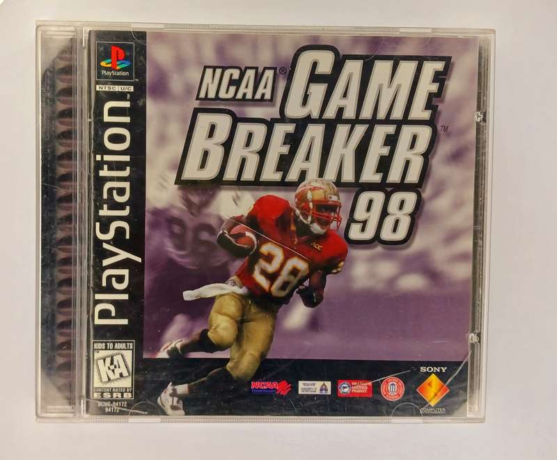 Playstation 1 NCAA Game Breaker 98 NTSC