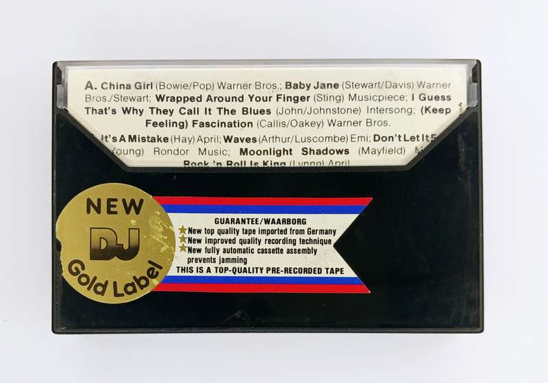 Pop Rock Compilation Cassette