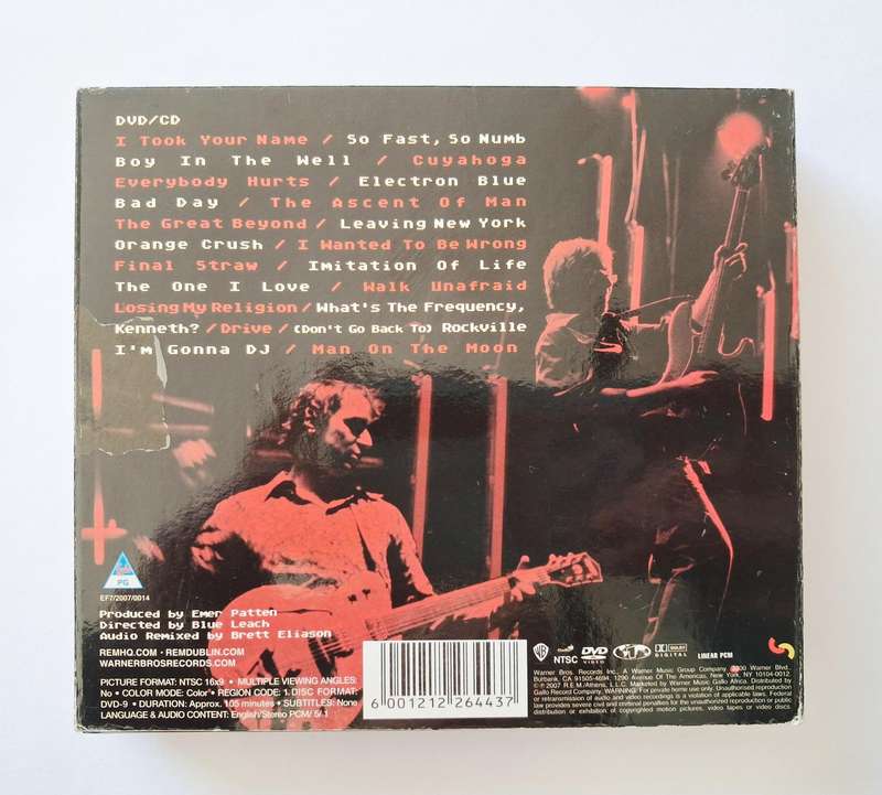 R.E.M Live CD set Plus DVD
