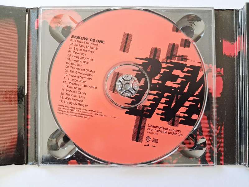 R.E.M Live CD set Plus DVD
