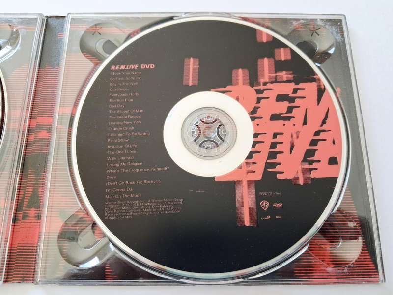 R.E.M Live CD set Plus DVD