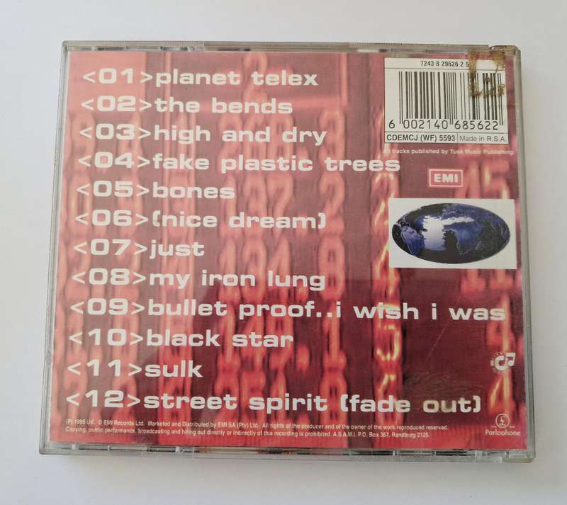 Radiohead - The Bends CD