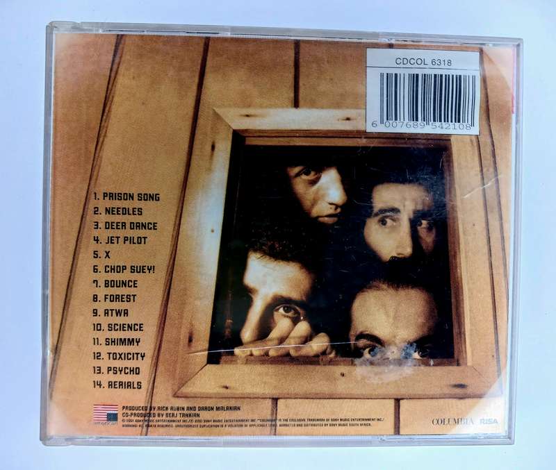 System of a Down - Toxicity CD