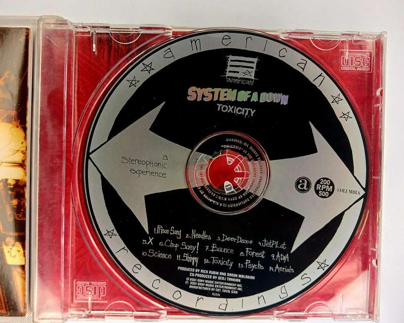 System of a Down - Toxicity CD