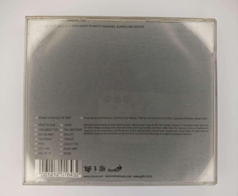 Staind - 14 shades of grey CD