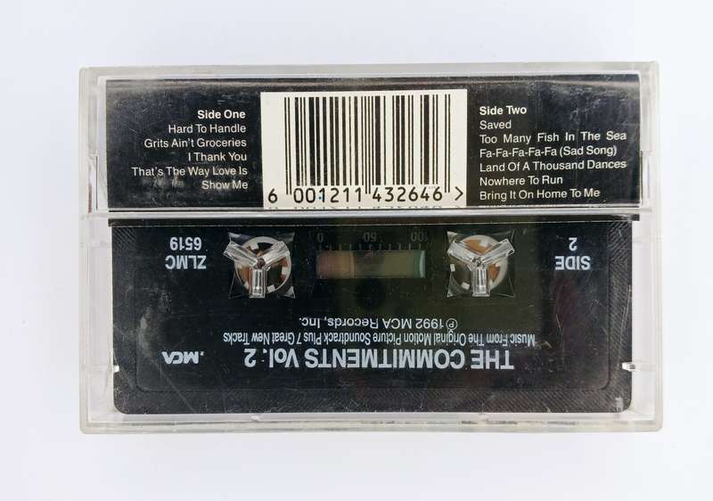 The Commitments Vol. 2 (Music From The Original Motion Picture Soundtrack Cassette