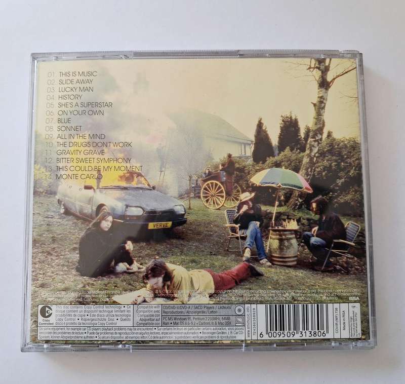 The Verve  This Is Music: The Singles 92-98 CD