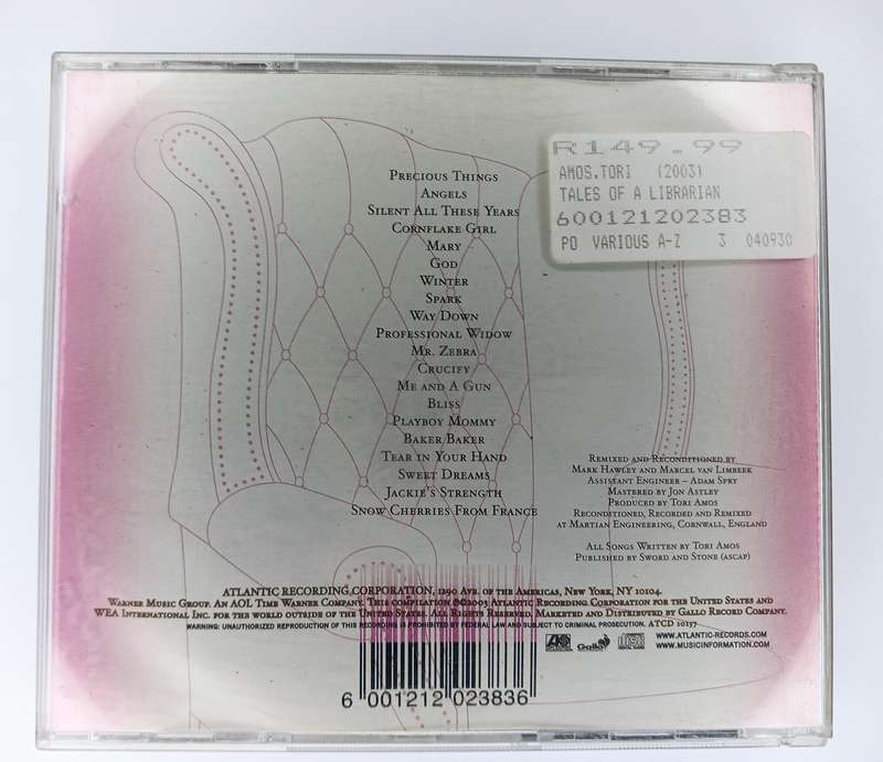 Tori Amos  Tales Of A Librarian CD