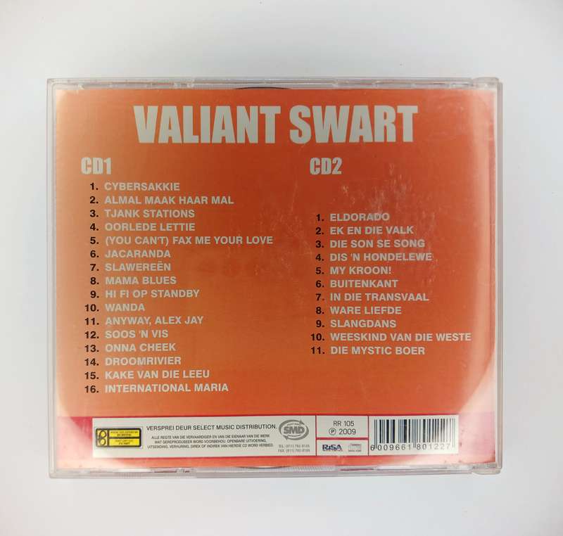 Valiant Swart Dubbel CD