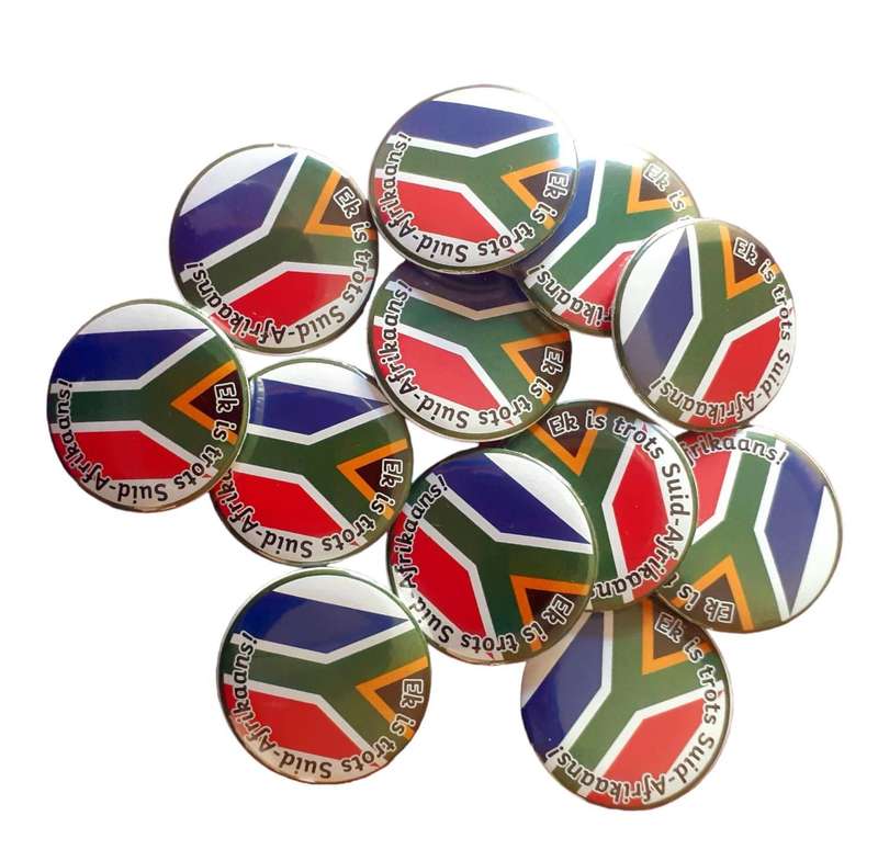 Ek is Trots Suid-Afrikaans - Pin 32mm 30 Piece