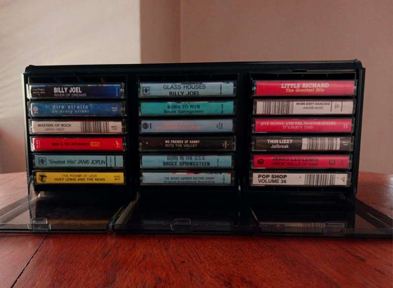 Cassette Tape Case 18 Slots
