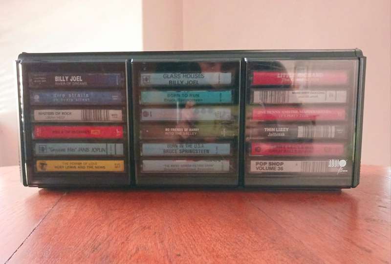 Cassette Tape Case 18 Slots