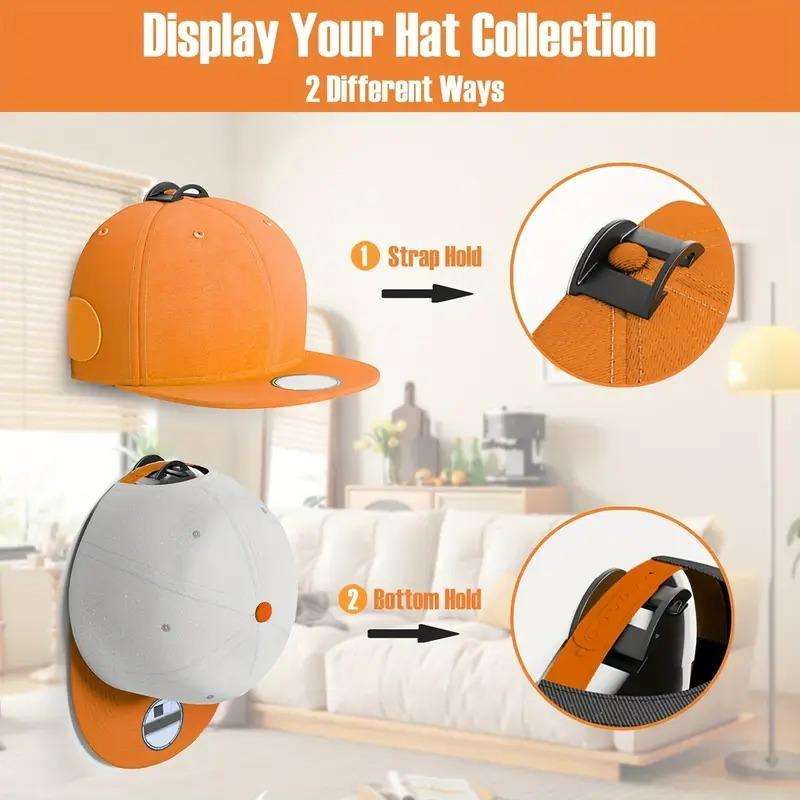 Baseball Cap Washing Frame and Cap Display Hooks
