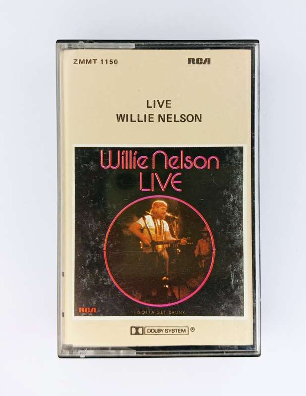 Willie Nelson LIVE Cassette