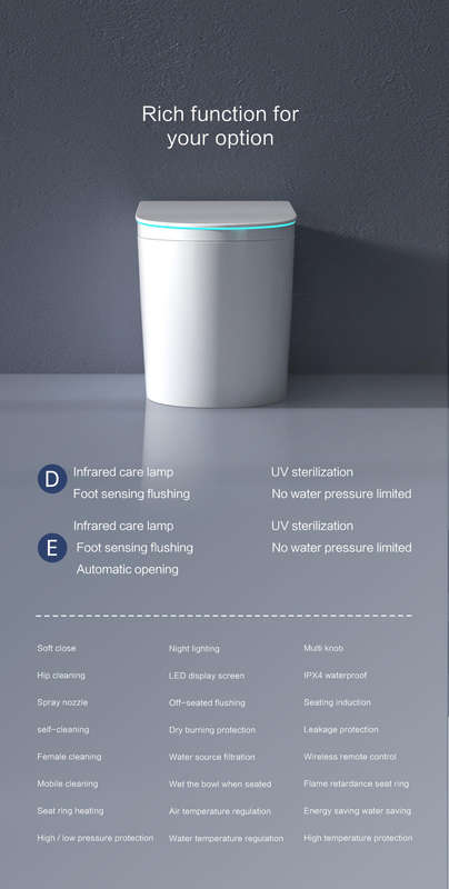 Intelligent Toilet Tankless