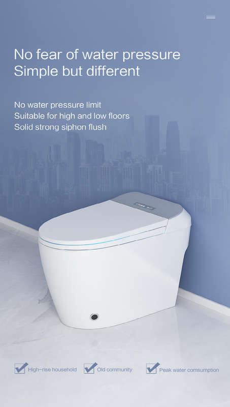 Intelligent Toilet Tankless