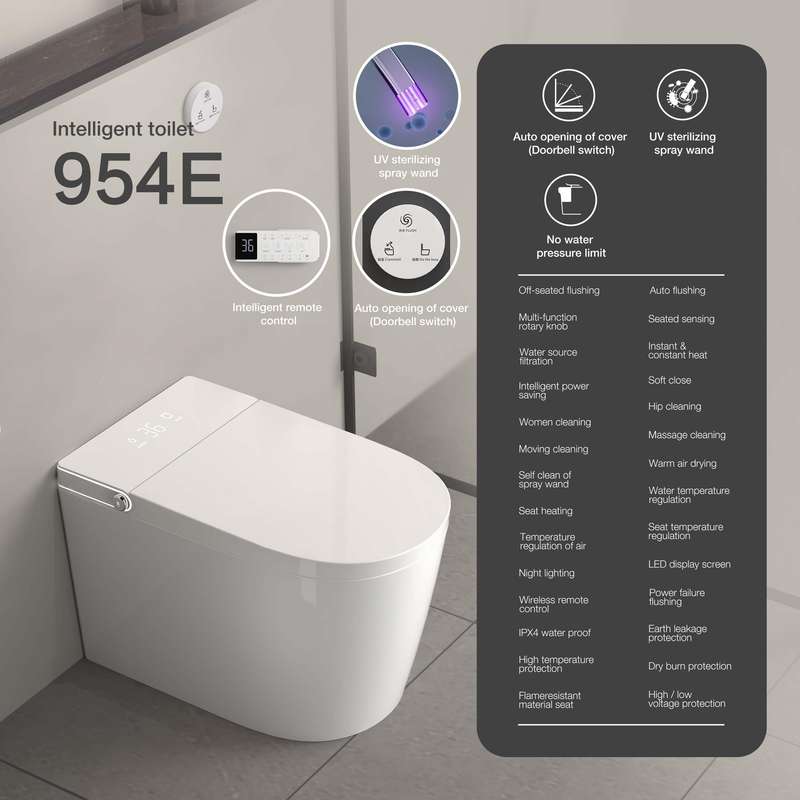Intelligent Toilet Tankless