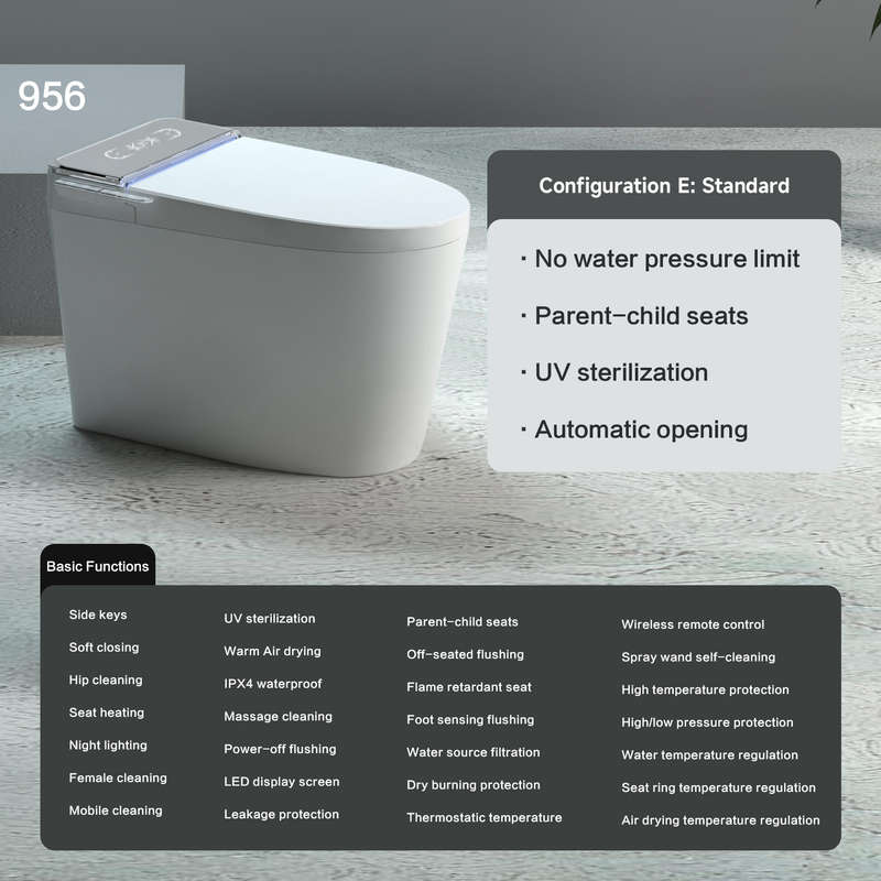 Intelligent Toilet Tankless